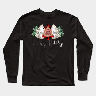 Happy Holidays Long Sleeve T-Shirt